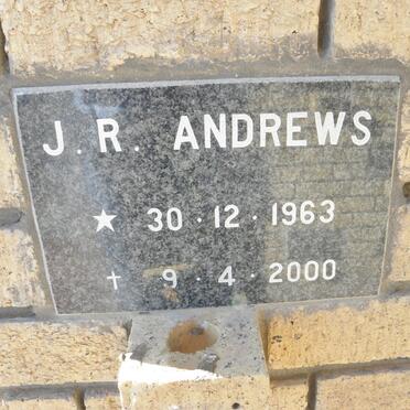 ANDREWS J.R. 1963-2000