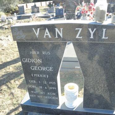 ZYL Gidion George, van 1925-1999