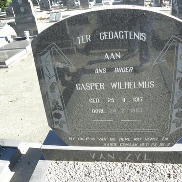 ZYL Casper Wilhelmus, van 1917-1983