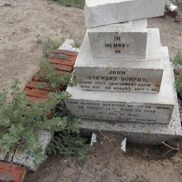 DUNPHY John Stewart -1901