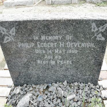 DEVENISH Philip Egbert H. -1950