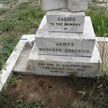 GOODRICK James Hoggson -1913