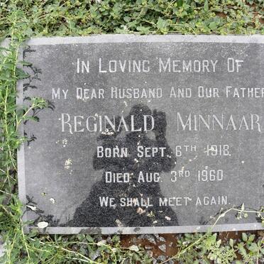 MINNAAR Reginald 1918-1960