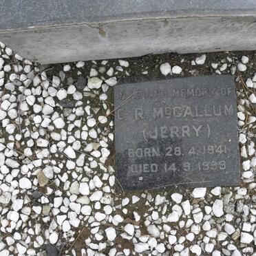 McCALLUM C.R. 1941-1999