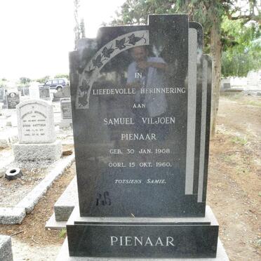 PIENAAR Samuel Viljoen 1908-1960