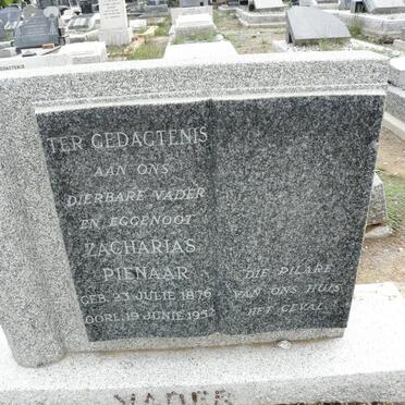 PIENAAR Zacharias 1876-1952