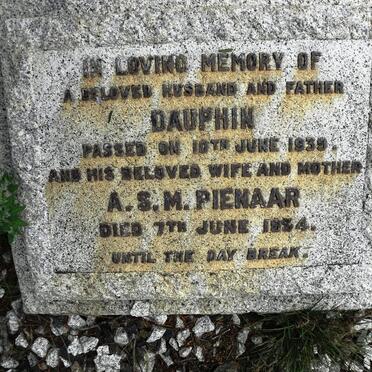 PIENAAR Dauphin -1939 &amp; A.S.M. -1954