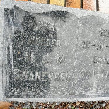 SWANEPOEL M.J.M. 1897-1954
