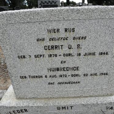 SMIT Gerrit D.S. 1878-1946 &amp; Huibreche 1872-1946
