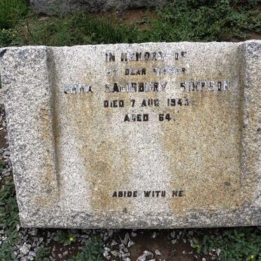 SIMPSON Emma Salisbury -1943