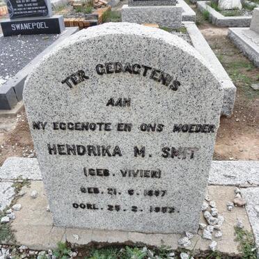 SMIT Hendrika M. nee VIVIER 1887-1952