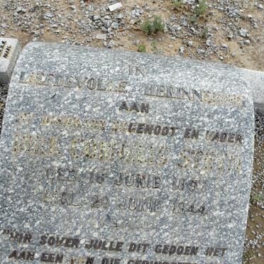 STEYN Dirk Cornelius 1897-1944