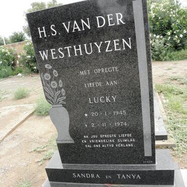 WESTHUYZEN H.S., van der 1945-1974