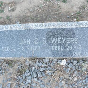 WEYERS Jan C.S. 1889-1959