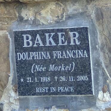 BAKER Dolphina Francina nee MORKEL 1918-2005