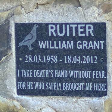 RUITER William Grant 1958-2012