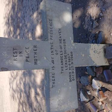 DESEMBER Lena 1867-1980