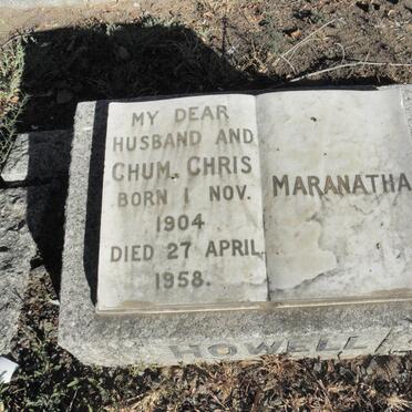 Western Cape, BEAUFORT-WEST, Cnr of Blyth and Botha Streets, public cemetery and AGS section