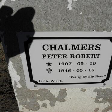 CHALMERS Peter Robert 1907-1946