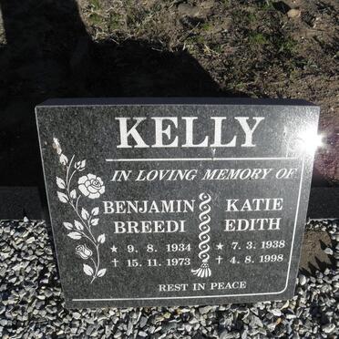 KELLY Benjamin Breedi 1934-1973 Katie Edith 1938-1998
