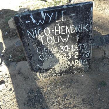 LOUW Nico Hendrik 1953-1978