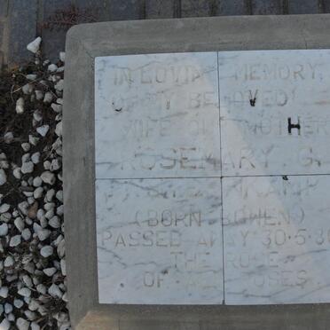 STEENKAMP Rosemary G. nee BOWEN -1986