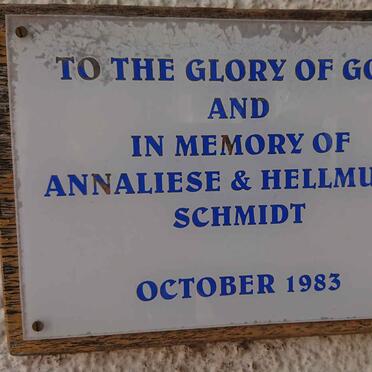 SCHMIDT Hellmuth & Annaliese