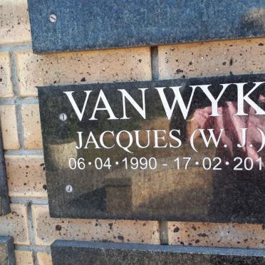 WYK Jacques W.J., van 1990-2016