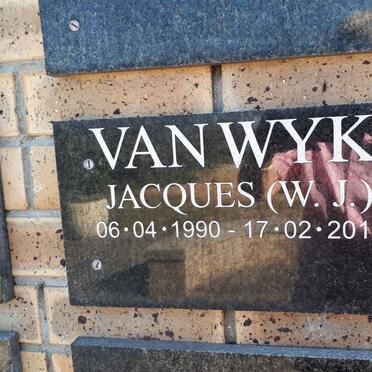 WYK Jacques W.J., van 1990-2016