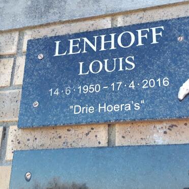 LENHOFF Louis 1950-2016