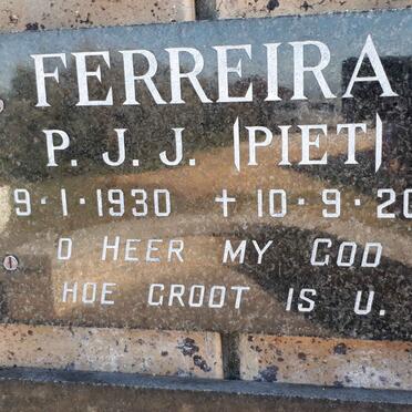 FERREIRA P.J.J. 1930-2008