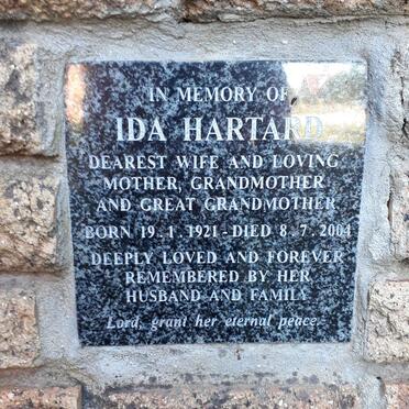 HARTARD Ida 1921-2004