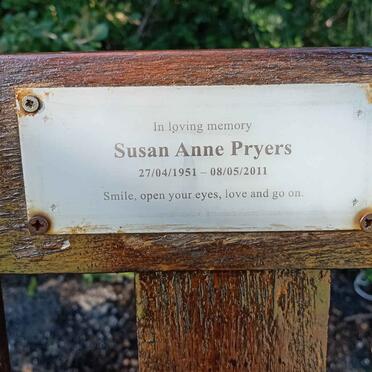 PRYERS Susan Anne 1951-2011