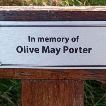 PORTER Olive May