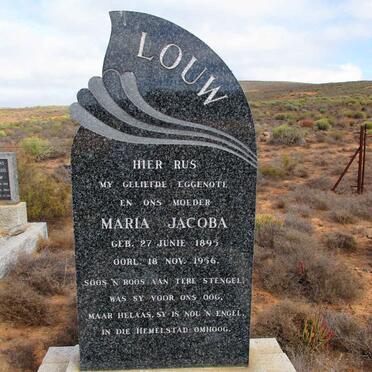 LOUW Maria Jacoba 1895-1956