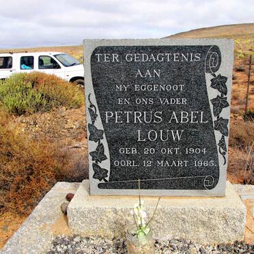 LOUW Petrus Abel 1904-1965