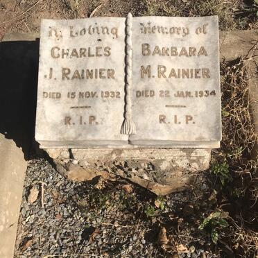 RAINER Charles J. -1932 &amp; Barbara M. -1934