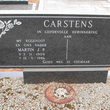 CARSTENS Martin J.P. 1906-1986