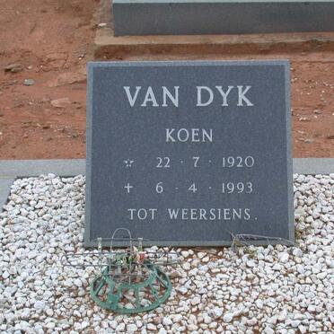 DYK Koen, van 1920-1993