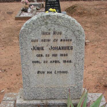 DELPORT Jurie Johannes 1925-1948