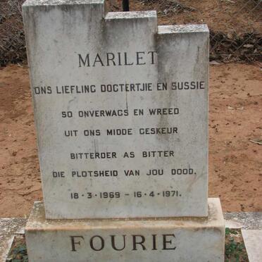 FOURIE Marilet 1969-1971