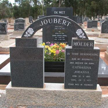 JOUBERT Catharina Johanna 1910-1971