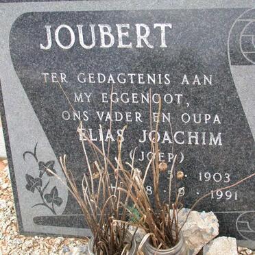 JOUBERT Elias Joachim 1903-1991