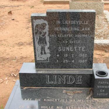 LINDE Sunette 1982-1987