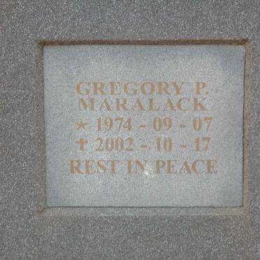MARALACK Gregory P. 1974-2002