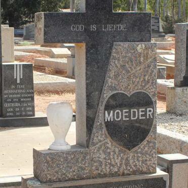 MEYER Johanna Hendrina nee FOURIE 1906-1962