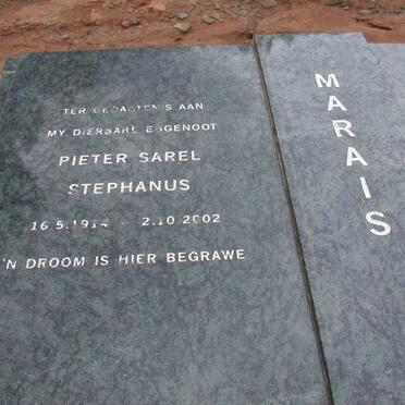 MARAIS Pieter Sarel Stephanus 1914-2002