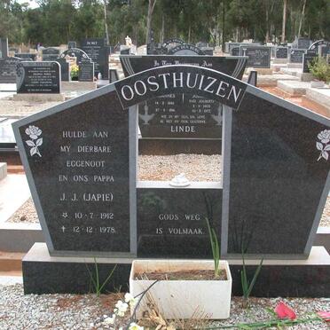 OOSTHUIZEN J.J. 1912-1978