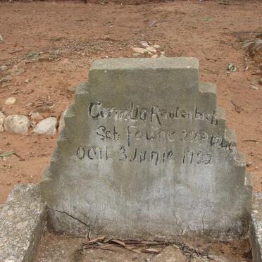 RAUTENBACH Cornelis 184?-1922