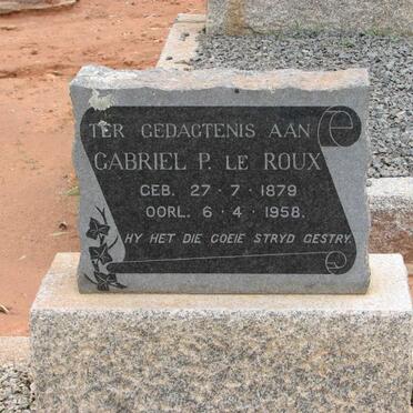 ROUX Gabriel P., le 1879-1958